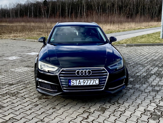 Audi A4 cena 86977 przebieg: 188895, rok produkcji 2019 z Myślenice małe 704